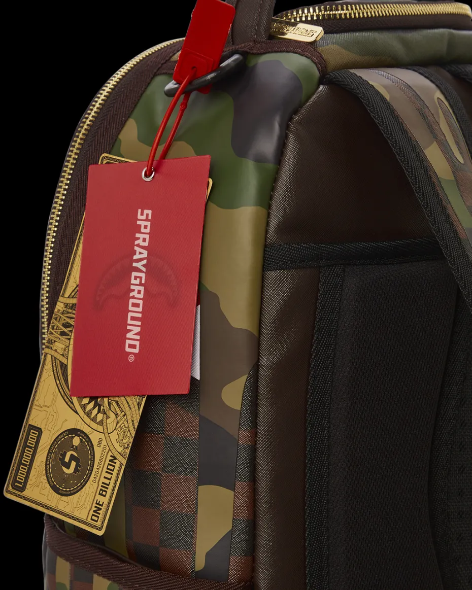 CAMO DRIP SHARKS IN PARIS BACKPACK (DLXV)