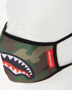 CAMO SHARKMOUTH FORM-FITTING MASK