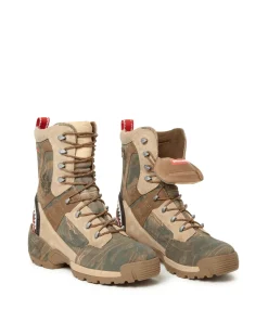 CAMO TERRAIN FUERZA COBRA PARATROOPER BOOTS - MADE IN COLOMBIA NUMBERED 1/280 PAIRS