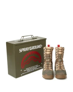 CAMO TERRAIN FUERZA COBRA PARATROOPER BOOTS - MADE IN COLOMBIA NUMBERED 1/280 PAIRS