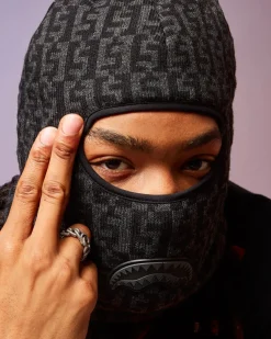 CASHIN CHECKS SKI MASK (GRAY)