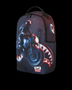CAT WOMAN BIKER DLXSR BACKPACK