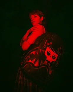 CAZZU ERRORCITO PUNK SHARK BACKPACK