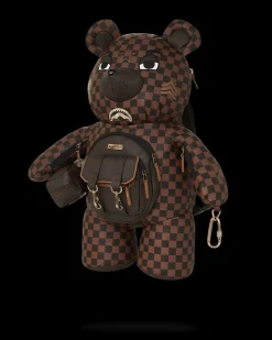 CHECKMATE ROYALE MONEYBEAR TEDDYBEAR BACKPACK
