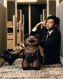 CHECKMATE ROYALE MONEYBEAR TEDDYBEAR BACKPACK
