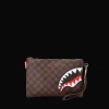 CHECKS IN CAMOFLAUGE CROSSOVER CLUTCH