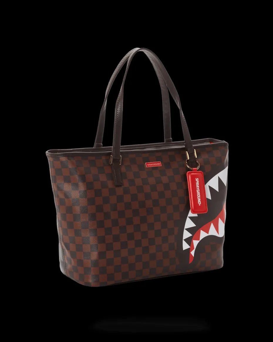 CHECKS IN CAMOFLAUGE TOTE