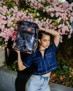 CLEAR AS NIGHT - CLEAR DLX BACKPACK