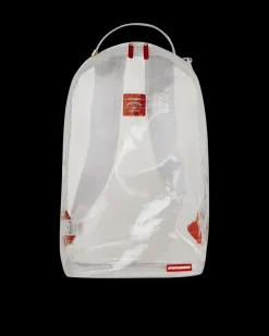 CLEAR VISION SHARKS IN PARIS - 100% ALL CLEAR DLX BACKPACK