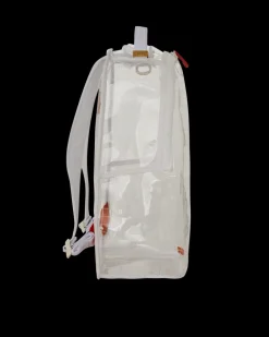 CLEAR VISION SHARKS IN PARIS - 100% ALL CLEAR DLX BACKPACK