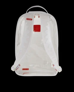 CLEAR VISION SHARKS IN PARIS - 100% ALL CLEAR DLX BACKPACK