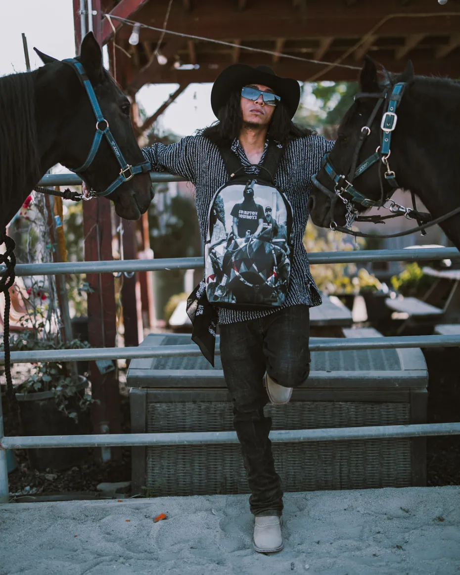 COMPTON COWBOYS RIDE ALONE BACKPACK