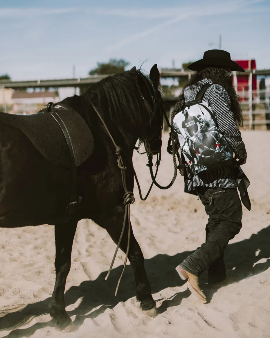 COMPTON COWBOYS RIDE ALONE BACKPACK