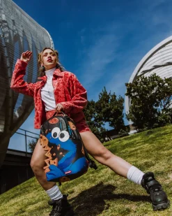 COOKIE MONSTER COOKIE SHARKBITE BACKPACK (DLXV)