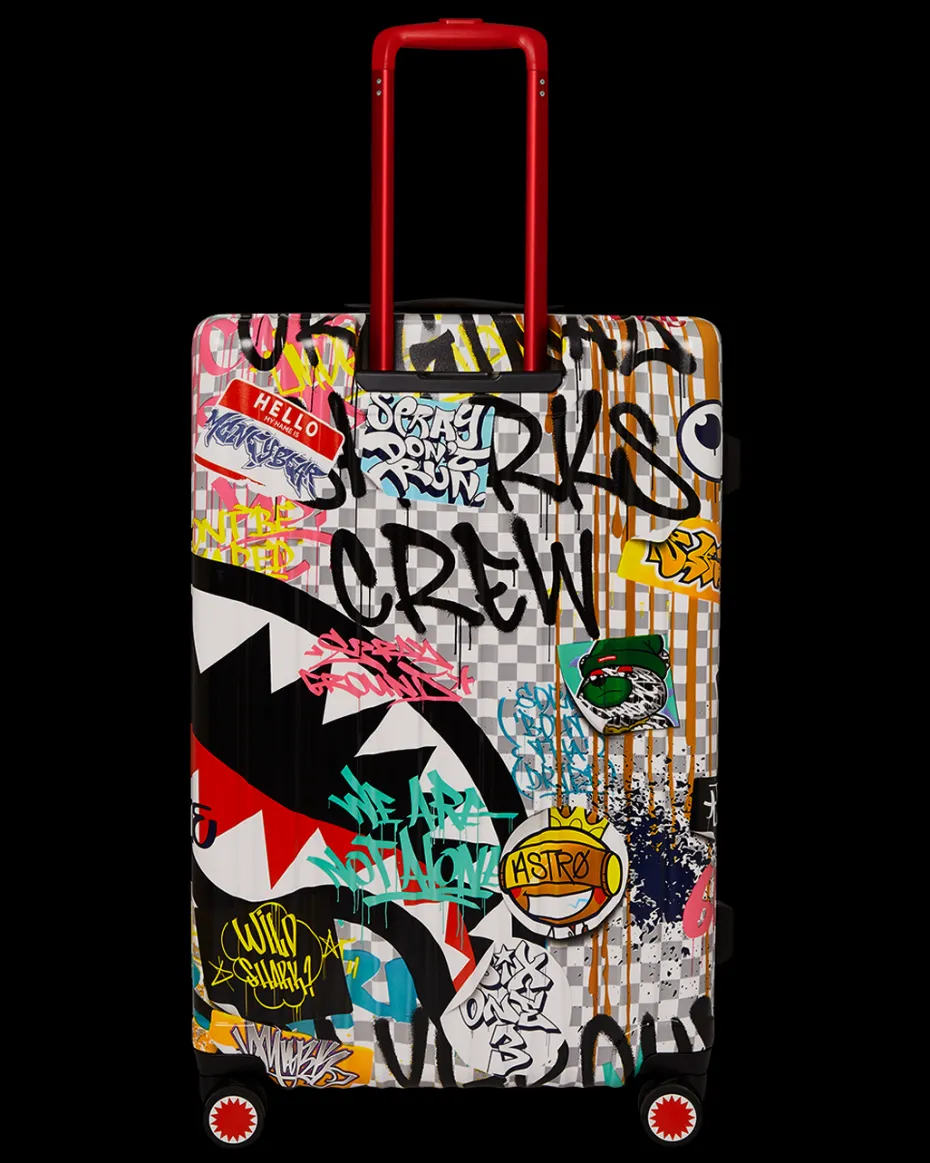 CREATE ANOTHER DAY SHARKNAUTICS HARDSHELL FULL-SIZE LUGGAGE