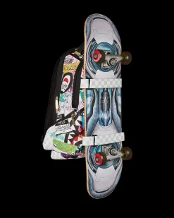 CREATE ANOTHER DAY SKATEBOARD-STRAP BACKPACK