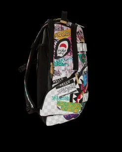 CREATE ANOTHER DAY SKATEBOARD-STRAP BACKPACK