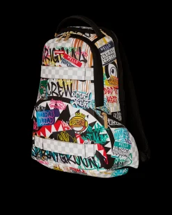 CREATE ANOTHER DAY SKATEBOARD-STRAP BACKPACK