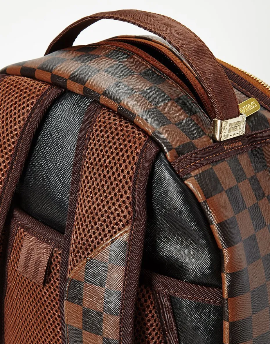 3D MOLDED RUBBER CHECKERED LOGO