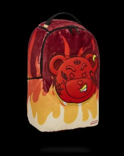 DIABLO COZY VELOUR FUR BACKPACK