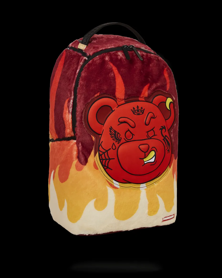 DIABLO COZY VELOUR FUR BACKPACK