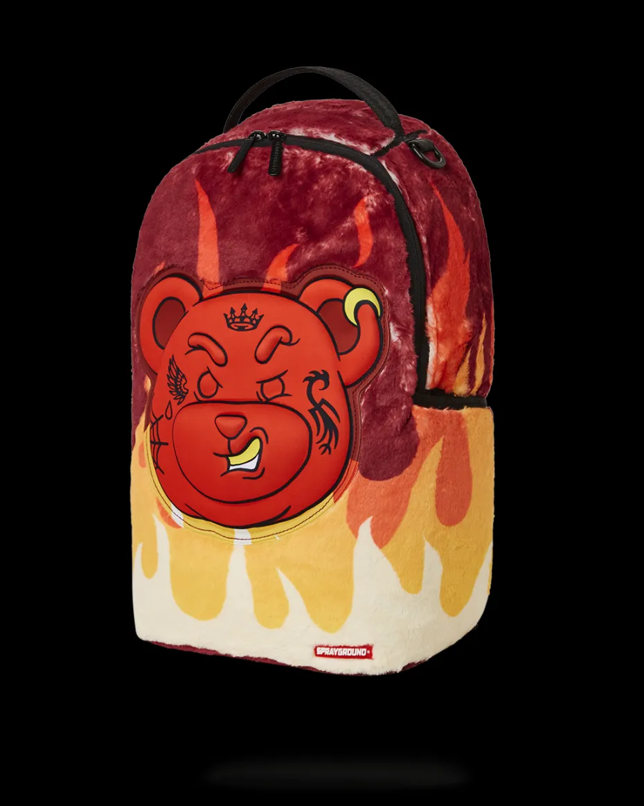 DIABLO COZY VELOUR FUR BACKPACK