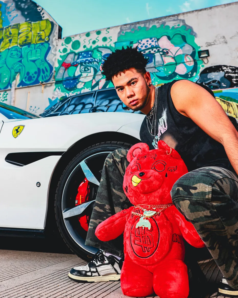 DIABLO PLUSH TEDDYBEAR BACKPACK
