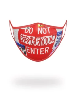 DO NOT ENTER FORM-FITTING MASK