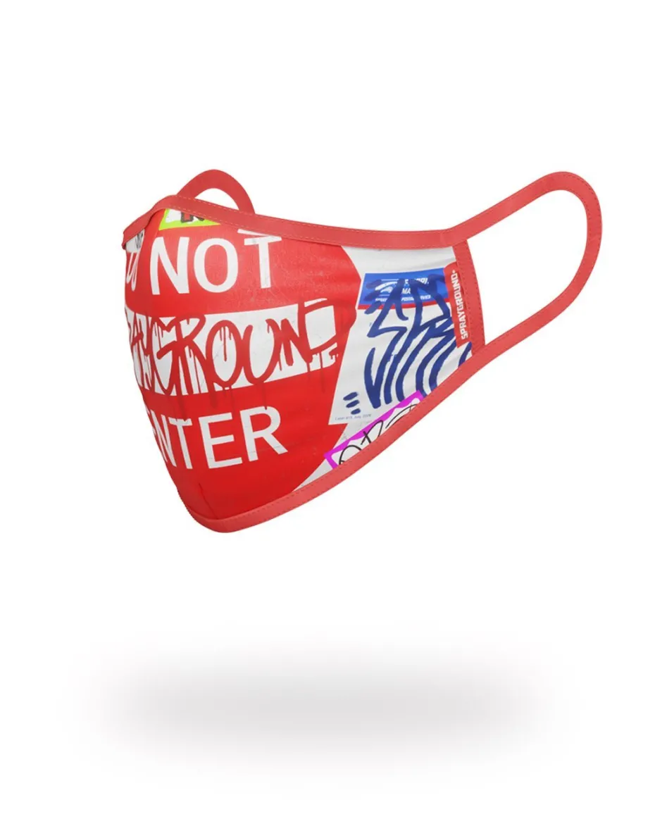 DO NOT ENTER FORM-FITTING MASK