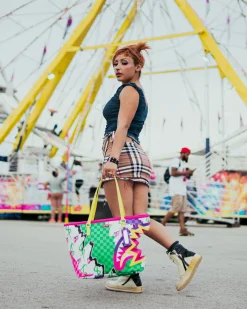 DREAMY TECHNICOLOR TOTE