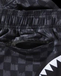 DRIP CHECK SWIM SHORTS