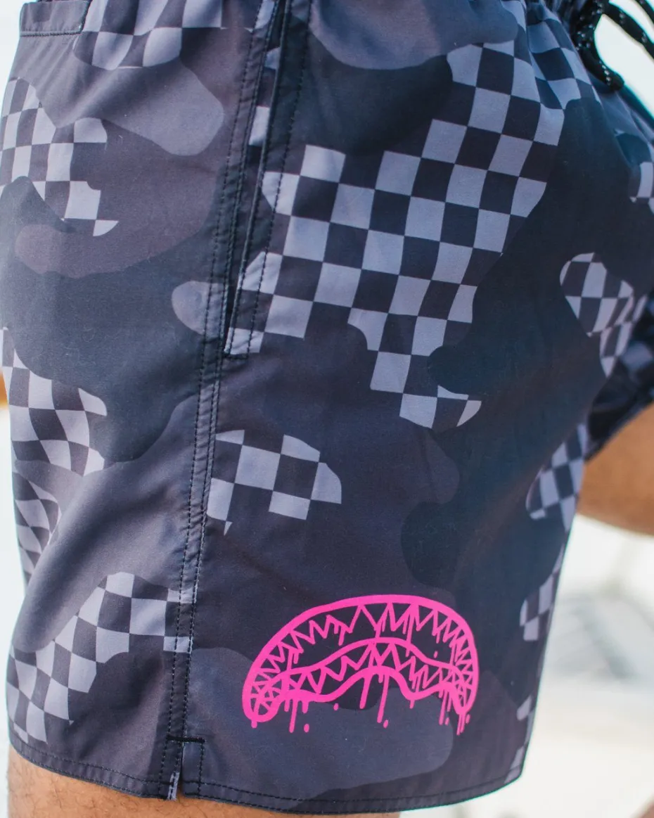 DRIP SHOTO SWIM TRUNKS