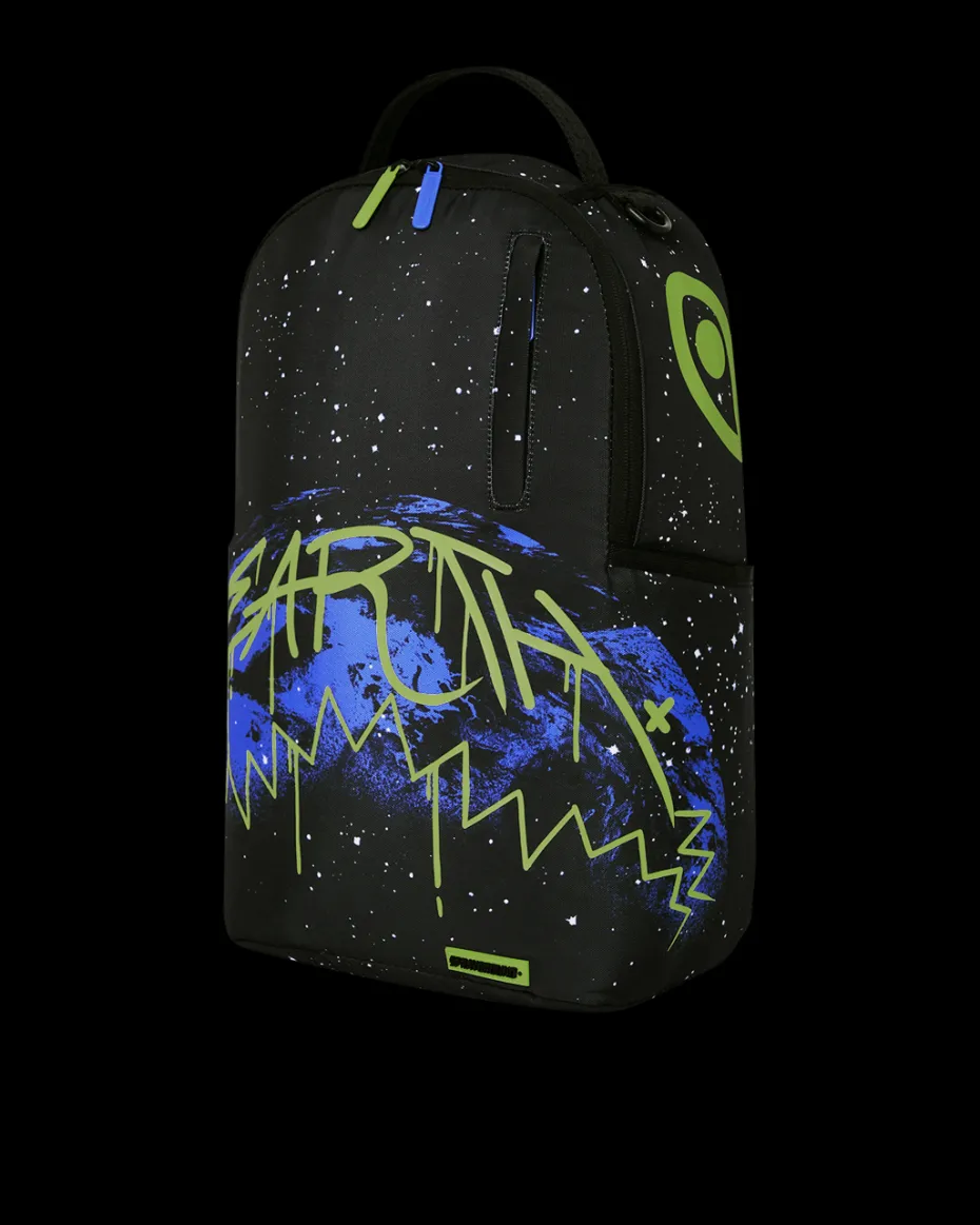 EARTH DAY EVERY DAY GLOW SHARK BACKPACK