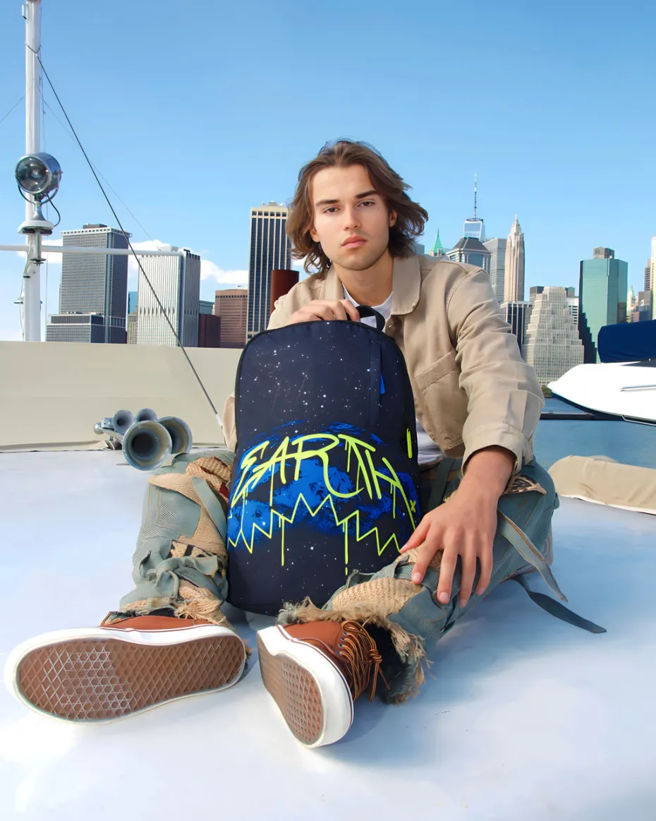 EARTH DAY EVERY DAY GLOW SHARK BACKPACK