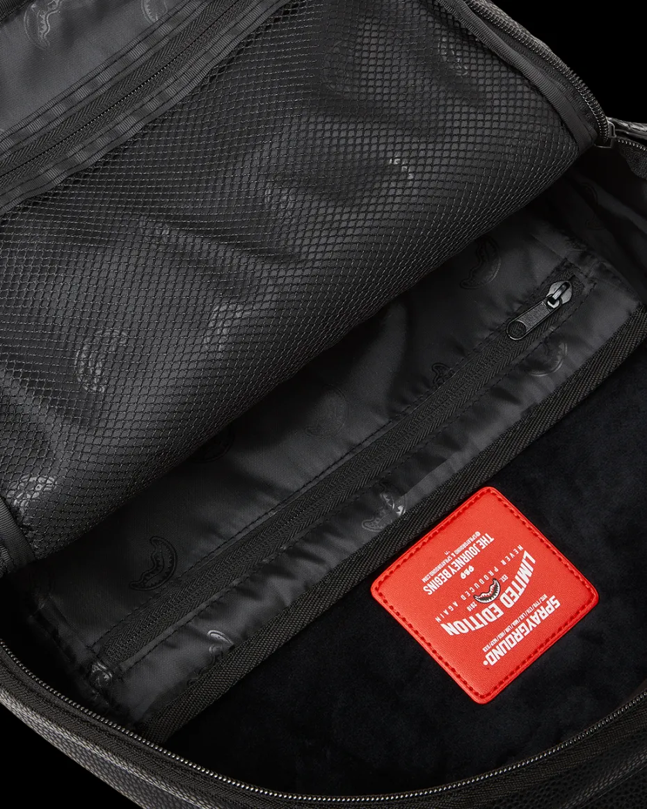 EMBOSSED SHARK TRAVELER BACKPACK (DLXV)
