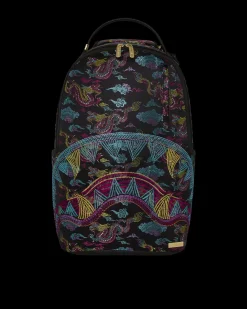 EMBROIDERED DRAGONS DLX BACKPACK