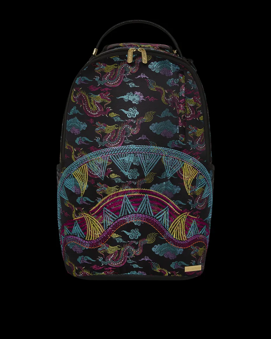 EMBROIDERED DRAGONS DLX BACKPACK