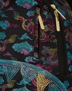 EMBROIDERED DRAGONS DLX BACKPACK
