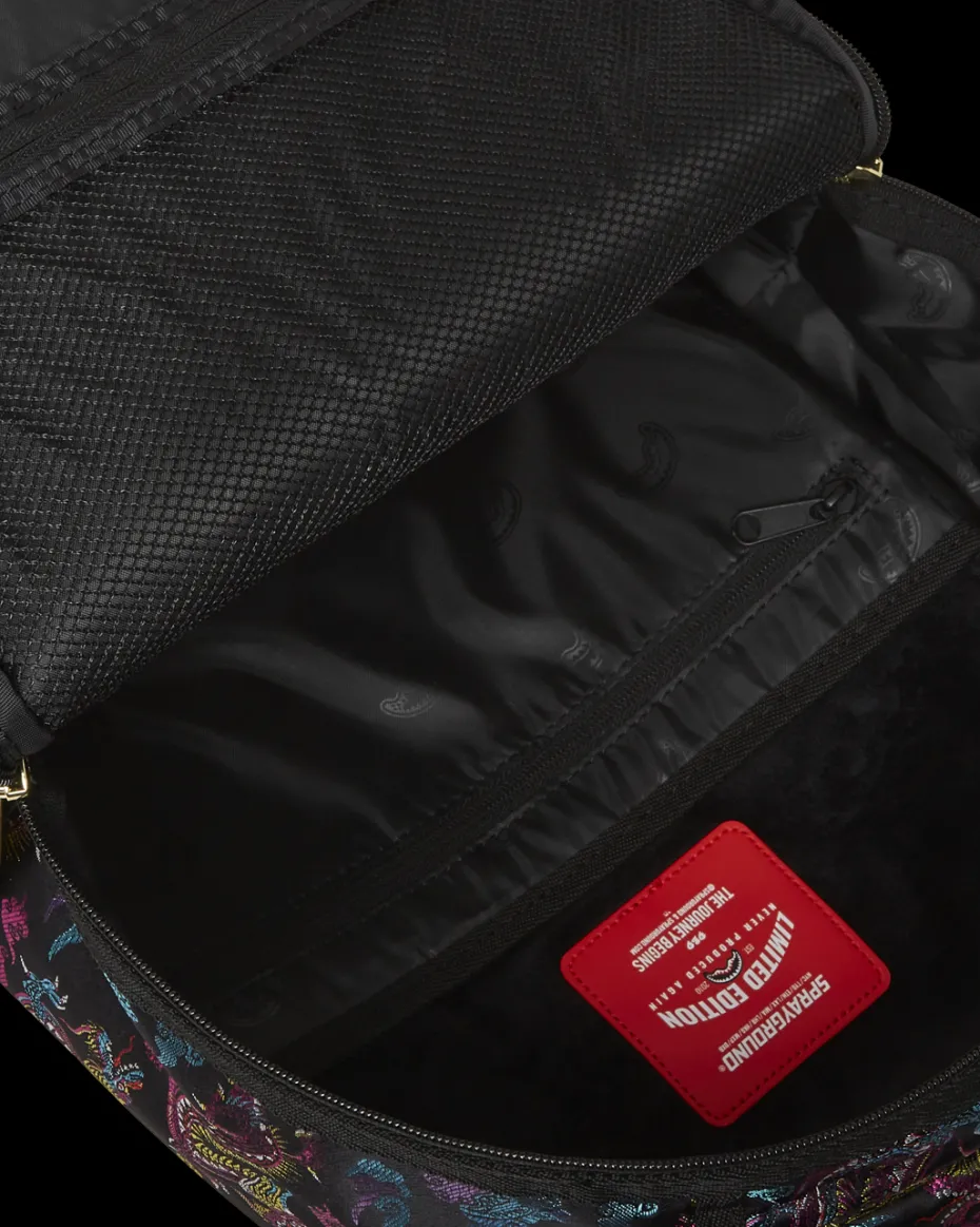 EMBROIDERED DRAGONS DLX BACKPACK