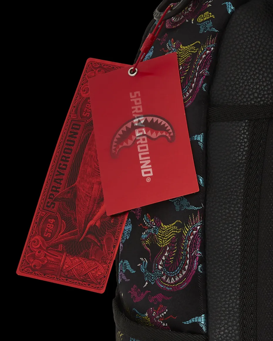 EMBROIDERED DRAGONS DLX BACKPACK