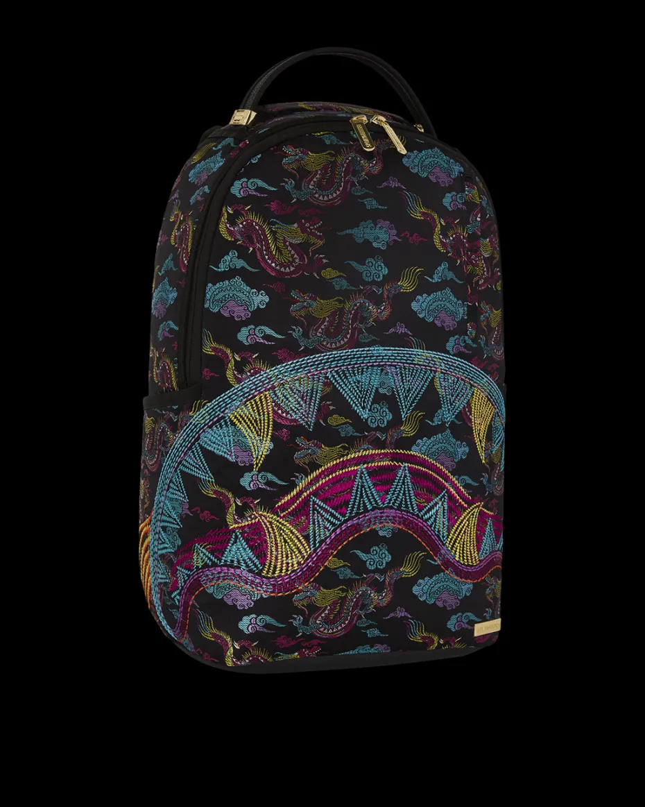 EMBROIDERED DRAGONS DLX BACKPACK
