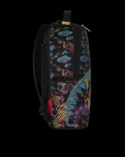 EMBROIDERED DRAGONS DLX BACKPACK