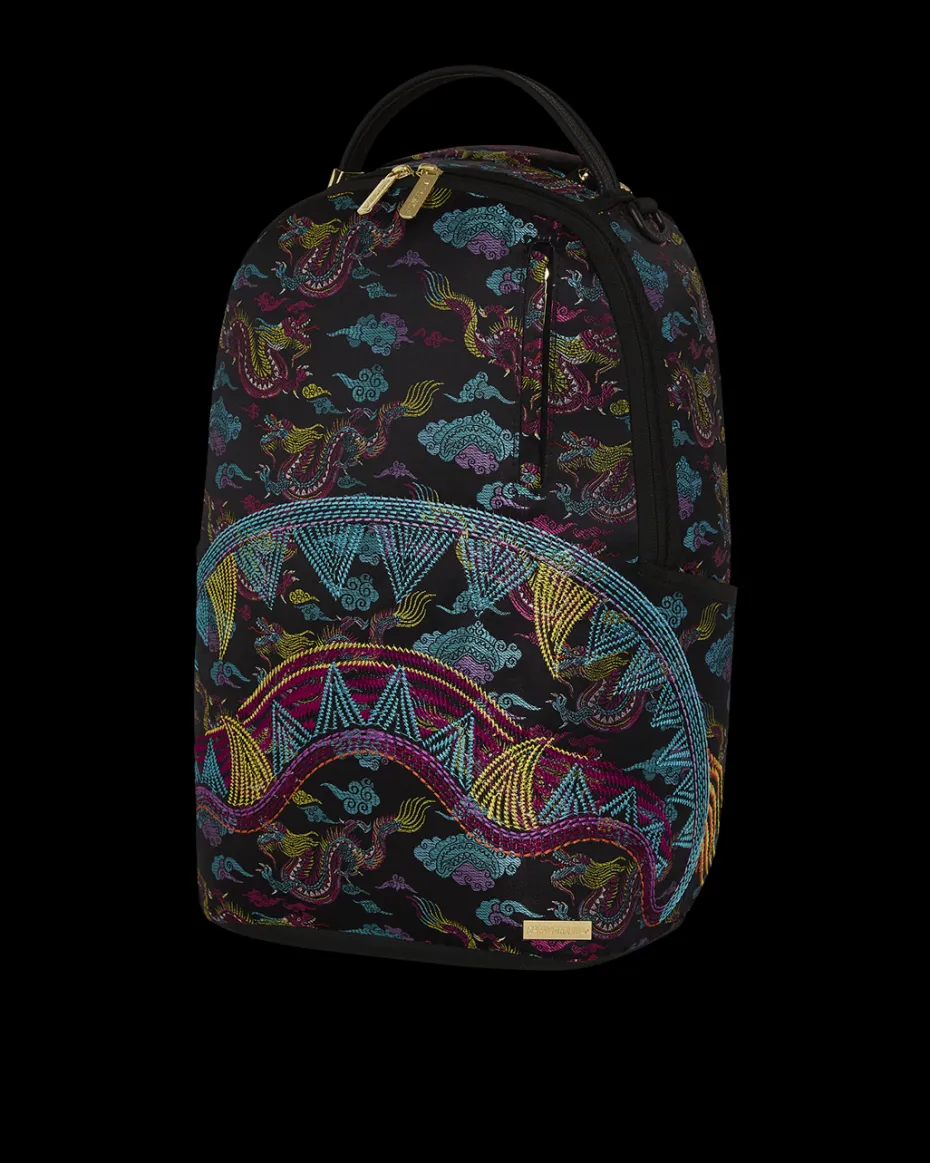 EMBROIDERED DRAGONS DLX BACKPACK