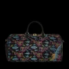 EMBROIDERED DRAGONS DUFFLE