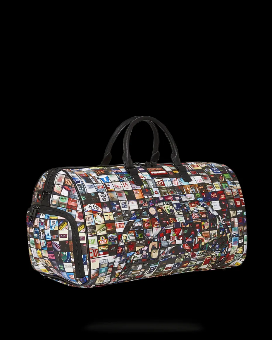 EXIT ART COLLAB DUFFLE