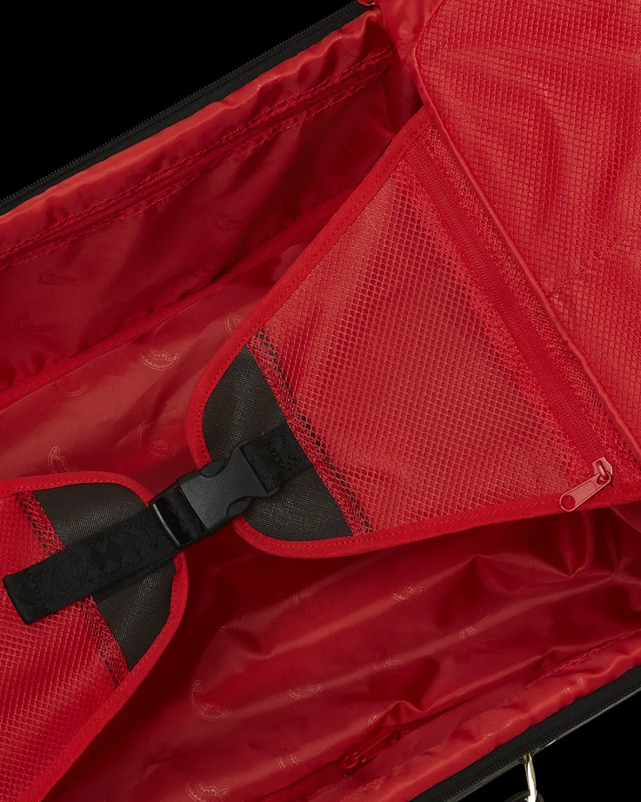 EXTERIOR GOLD ZIP POCKET SHARKS IN PARIS JETSETTER CARRY-ON LUGGAGE