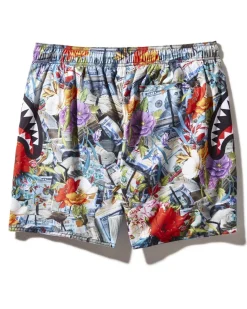 FLORAL MONEY SHOTO SWIM TRUNKS