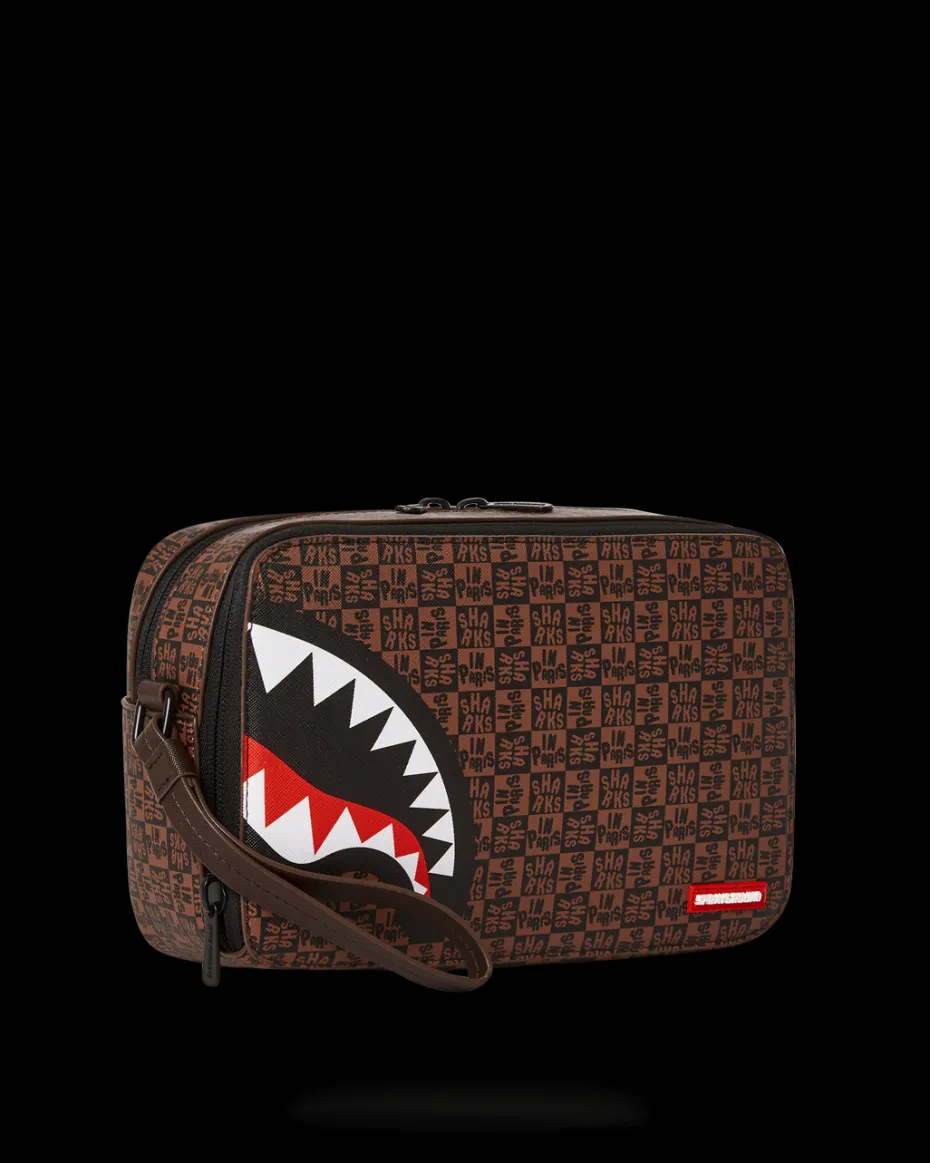 FRENZY SHARKS TOILETRY BAG