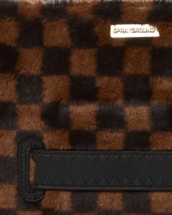 FURRR SHARKS IN PARIS CROSSOVER CLUTCH