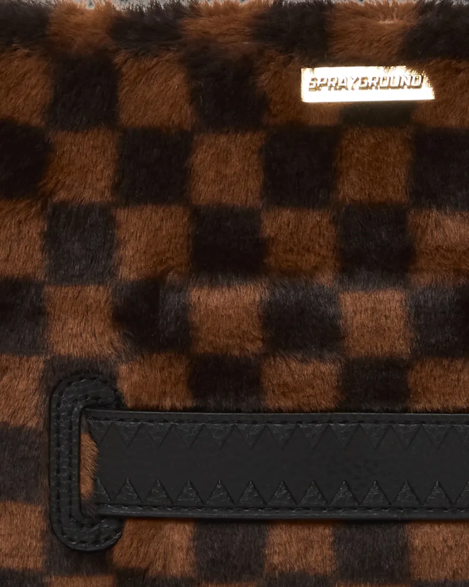 FURRR SHARKS IN PARIS CROSSOVER CLUTCH